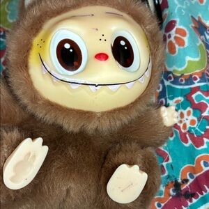 Brown Plush Monster Toy